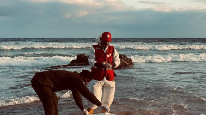 লিবিয়া, নৌকাডুবি, বাংলাদেশি, অভিবাসী, রেড ক্রিসেন্ট, উদ্ধার