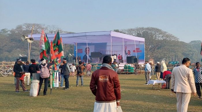 তারেক রহমান, ময়মনসিংহ জনসভা, বিএনপি জনসভা, ধানের শীষ, নির্বাচন ২০২৬