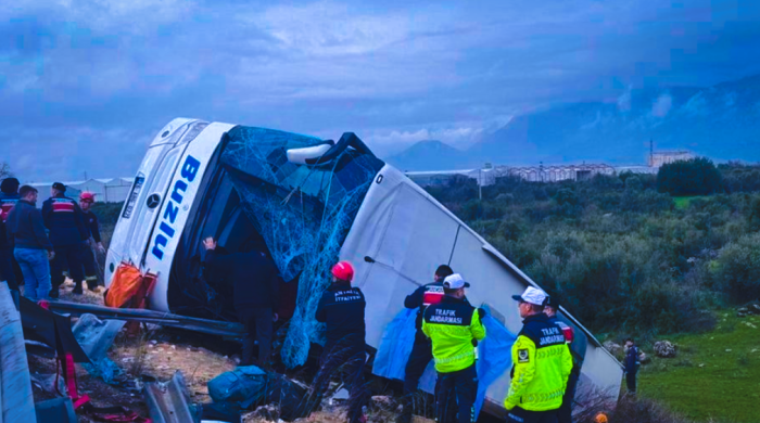 তুরস্ক, সড়ক দুর্ঘটনা, আনতালিয়া, বাস দুর্ঘটনা, নিহত